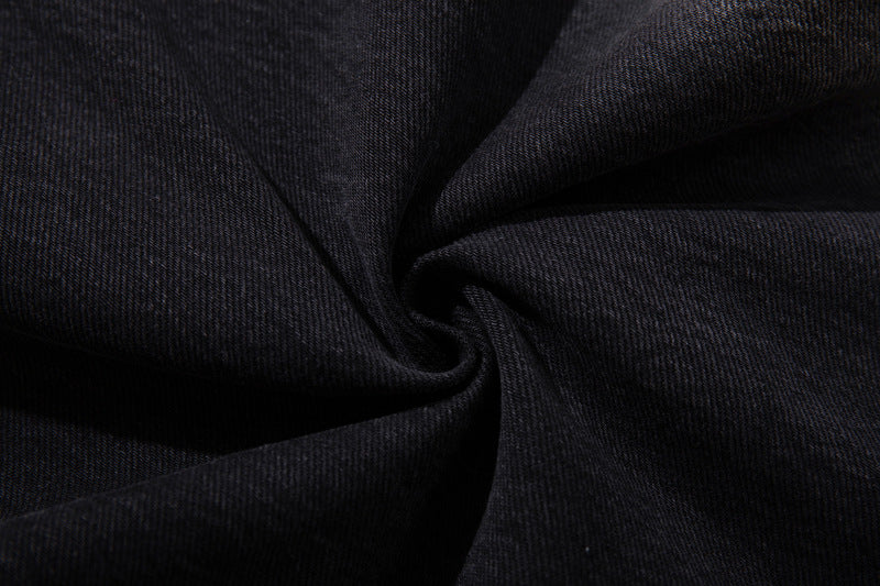 Lightning Strike: Vintage Washed Gradient Denim – Straight to Wide Leg