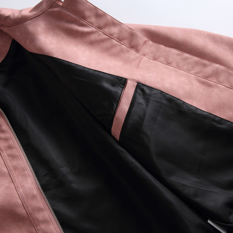 Deconstruction PU Leather Jacket – Unisex Street Utility Motorcycle Coat