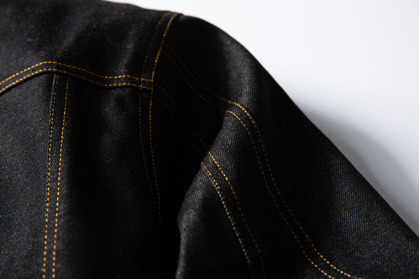 Selvedge Raw Denim Boxed Wide Jacket – Warm, Stylish & Street-Ready