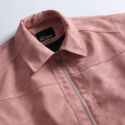 Deconstruction PU Leather Jacket – Unisex Street Utility Motorcycle Coat