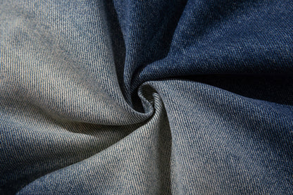 Graffiti Vibe: Hip-Hop Dyed Denim Pants – Loose Fit Street Trend