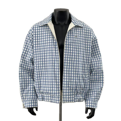 Men’s Reversible Flip Collar Flying Jacket – Street Classic with Dual-Tone Style