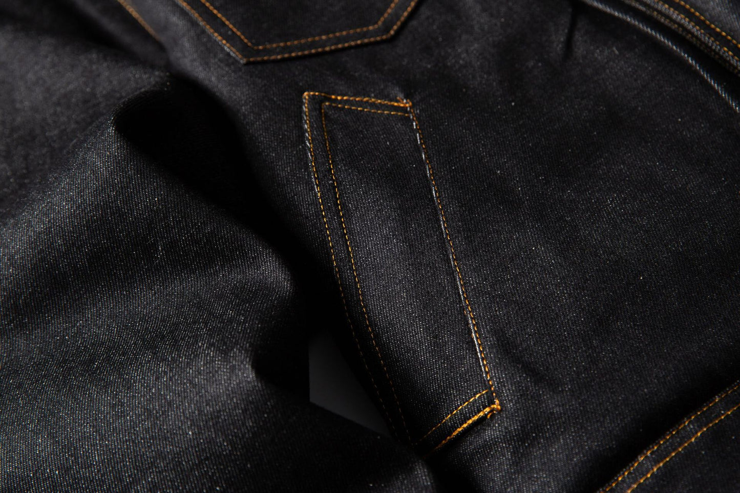 Selvedge Raw Denim Boxed Wide Jacket – Warm, Stylish & Street-Ready