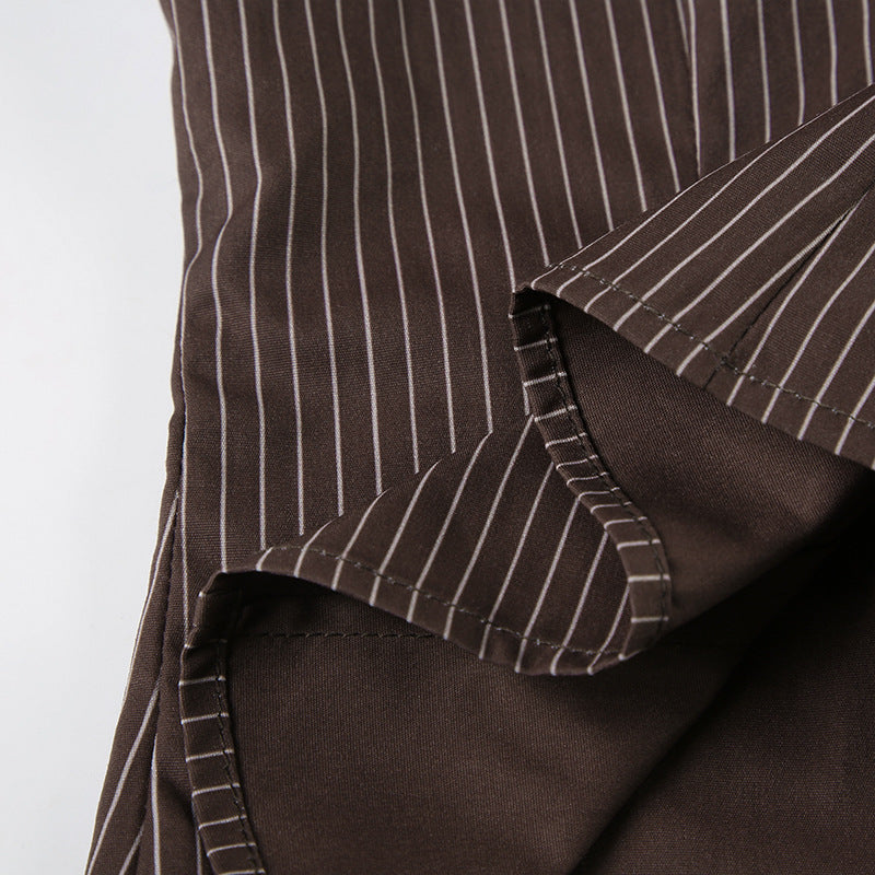 StripeTone° Lapel Tee