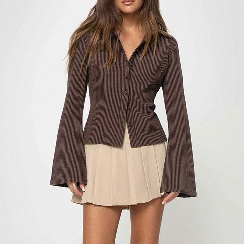 StripeTone° Lapel Tee