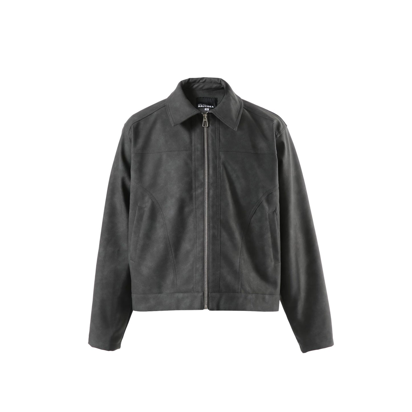 Deconstruction PU Leather Jacket – Unisex Street Utility Motorcycle Coat