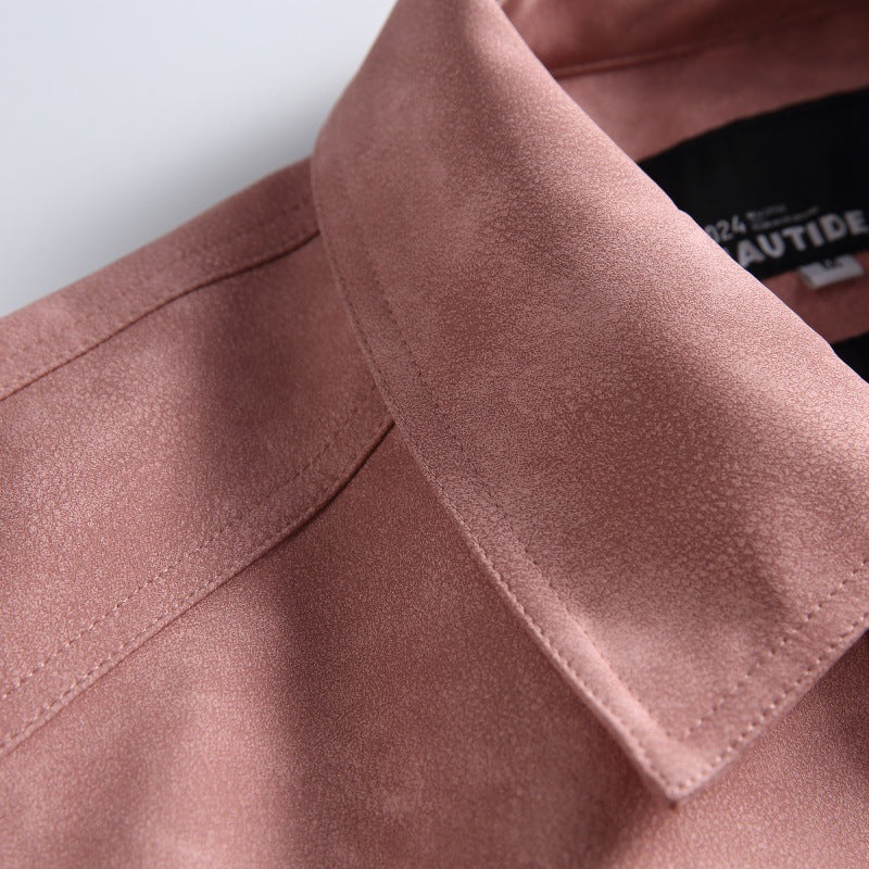 Deconstruction PU Leather Jacket – Unisex Street Utility Motorcycle Coat