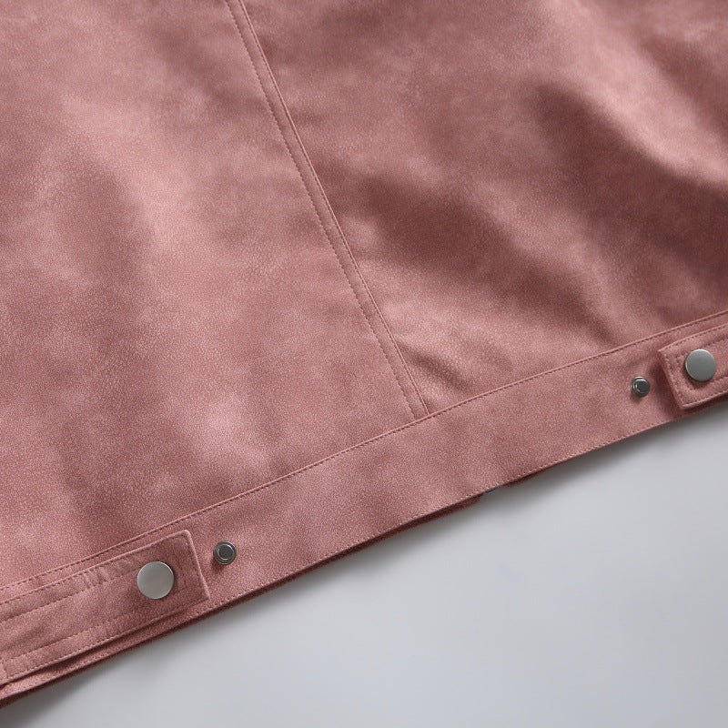 Deconstruction PU Leather Jacket – Unisex Street Utility Motorcycle Coat